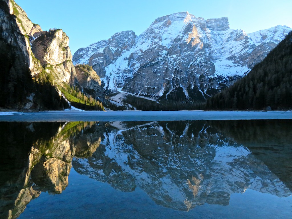 Cycling tours in Italy-Lake Como-Venice - A wonderful lake in the Dolomites